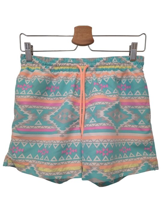 chubbies Other - Chubbies THE EN FUEGO Southwestern Geometric Print 4" Swim Trunks Men's SM - USA